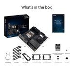 ASUS Pro WS W790 SAGE SE Intel LGA 4677 CEB Motherboard,PCIe 5.0, 7 xPCIe 5.0 x16 Slots,DDR5 R-DIMM, 2x10G BMC LAN, LAN Server-Grade Remote Management,Front and Rear USB 3.2 Gen 2x2 Type-C®,ACCE