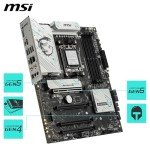 MSI B850 GAMING PLUS WIFI Motherboard, ATX - Supports AMD Ryzen 9000/8000 / 7000 Processors, AM5 - DDR5 Memory Boost 8200+ MT/s (OC), PCIe 5.0 x16 & 4.0 x16, M.2 Gen5, Wi-Fi 7, 5G LAN