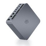 Beelink Ai Mini PC EQR6 6900HX AMD Ryzen 9 Processor(8C/16T, up to 4.9GHz), Micro Computer 32GB DDR5 500GB SSD Radeon 680M Graphics, Mini Computers Dual HDMI/4K 60Hz/WiFi6/BT5.2 Home/Office