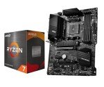 INLAND AMD Ryzen 7 5700X 8-Core 16-Thread Unlocked Desktop Processor with MSI B550-A PRO ProSeries Motherboard (AMD AM4, DDR4, PCIe 4.0, SATA 6Gb/s, M.2, USB 3.2 Gen 2 ATX)