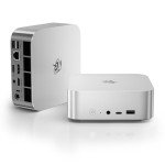 Beelink SER8 Mini PC AMD Ryzen 7 8745HS (8C/16T up to 4.9GHz), 32GB DDR5 RAM 1TB PCIe4.0 SSD, Radeon 780M Graphics, Triple 4K@120Hz Display, USB4/WiFi6/2.5G LAN/MSC 2.0 Cooling/Gaming Computer