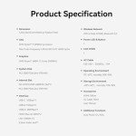 Beelink Ai Mini PC EQR6 6900HX AMD Ryzen 9 Processor(8C/16T, up to 4.9GHz), Micro Computer 32GB DDR5 500GB SSD Radeon 680M Graphics, Mini Computers Dual HDMI/4K 60Hz/WiFi6/BT5.2 Home/Office