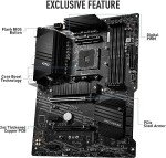INLAND AMD Ryzen 7 5700X 8-Core 16-Thread Unlocked Desktop Processor with MSI B550-A PRO ProSeries Motherboard (AMD AM4, DDR4, PCIe 4.0, SATA 6Gb/s, M.2, USB 3.2 Gen 2 ATX)