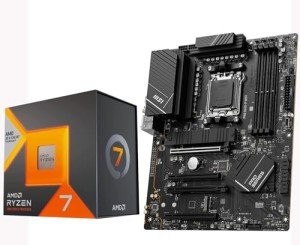 INLAND AMD Ryzen 7 7800X3D Processor and Motherboard Bundle