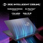 ASUS ROG Strix G17 Gaming Laptop, 17.3" FHD 144Hz, AMD Ryzen 9 7845HX, GeForce RTX 4070, 64GB DDR5 RAM, 2TB PCIe M.2 SSD, HDMI, USB 3.2 Gen 1, Wi-Fi 6, RGB Backlit Keyboard, Windows 11 Pro, Black
