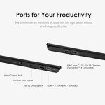 MSI Summit A16 AI+ (2024) 16” QHD+ 165Hz 2-in-1 Touchscreen Laptop: AMD Ryzen AI 9-365, Radeon Graphics, 32GB LPDDR5x, 1TB NVMe SSD, 360 Flip, Pen, Win 11 Home: Ink Black A3HMTG-015US