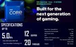 INLAND CPU Motherboard - Intel Core i7-12700K Desktop Processor 12 (8P+4E) Cores up to 5.0 GHz with Integrated Graphics with ASUS Prime Z790-V AX WiFi DDR5 Motherboard