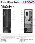 Lenovo ThinkCentre Business Desktop| Intel Core i5 Processor | 32GB RAM | 512GB SSD | Support Upto 3 Monitors | HDMI & USB-C | Ethernet | Wi-Fi | Bluetooth | Keyboard & Mouse| Windows 11 Pro