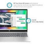 HP 15.6" Diagonal Full HD (1920 x 1080) Laptop, 11th Gen Intel Core i5-1135G7 Processor, 8GB DDR4 RAM, 256GB SSD, 802.11ac, Bluetooth, HDMI, Windows 11