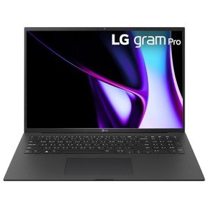 LG gram Pro 17-inch Thin and Lightweight Laptop, Intel Evo Edition - AI-Enabled Intel Core Ultra 7 Processor, Windows 11 Home, 16GB RAM, 1TB SSD, Black