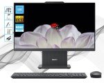 Lenovo AI-Powered IdeaCentre AIO Desktop| 24" FHD All-in-One Computer| 32GB DDR5 RAM| 1TB SSD & 128GB Portable SSD|Intel Processor U300| Webcam| Wi-Fi | RJ-45| Copilot Ready|Windows 11| RK Bundle