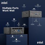 Intel NUC 11 with 11th Gen Core i7-1165G7 Processor, Intel Nuc 11i7 Quad-Core 32GB DDR4 RAM & 1TB NVMe SSD Versatile NUC with WiFi, Bluetooth, 8K Support - Built-in Windows 11 Pro