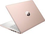 HP New 14" HD Ultra Light Thin Laptop, Quad-Core Intel Celeron Processor, 8GB RAM, 192GB (64GB eMMC+ 128GB Card), Wi-Fi, Upto 11 Hours, Windows 11 S + 1 Year Office 365+HubxcelAccessory, Rose Gold