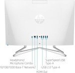 HP All-in-One Desktop Computer, 21.5" FHD Display, Intel Celeron J4025 Processor, 16GB RAM, 1TB SSD, Webcam, HDMI, RJ-45, Wi-Fi, Wired Keyboard&Mouse, Windows 11 Pro