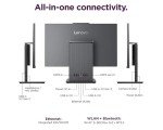 Lenovo AI-Powered IdeaCentre AIO Desktop| 24" FHD All-in-One Computer| 32GB DDR5 RAM| 1TB SSD & 128GB Portable SSD|Intel Processor U300| Webcam| Wi-Fi | RJ-45| Copilot Ready|Windows 11| RK Bundle