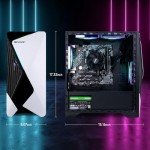 IPASON Gaming Desktop AMD Ryzen 5 5600GT (6 core up to 4.6GHz) AMD Radeon Vega 7 16GB DDR4 3200MHz 1TB M.2 NVMe 550W PSU Windows 11 Home Prebuilt Gaming PC