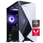 IPASON Gaming Desktop AMD Ryzen 5 5600GT (6 core up to 4.6GHz) AMD Radeon Vega 7 16GB DDR4 3200MHz 1TB M.2 NVMe 550W PSU Windows 11 Home Prebuilt Gaming PC