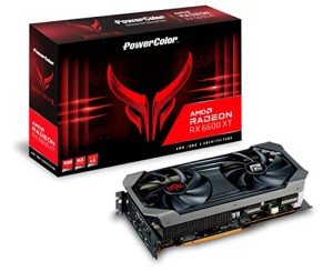 PowerColor Red Devil AMD Radeon RX 6600 XT Gaming Graphics Card with 8GB GDDR6 Memory, Powered by AMD RDNA 2, HDMI 2.1 (Renewed)