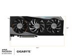 GIGABYTE Radeon RX 6700 XT Gaming OC 12G Graphics Card, WINDFORCE 3X Cooling System, 12GB 192-bit GDDR6, GV-R67XTGAMING OC-12GD Video Card