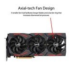 ASUS ROG Strix AMD Radeon RX 5600 XT TOP Edition Gaming Graphics Card (PCIe 4.0, 6GB GDDR6 Memory, HDMI, DisplayPort, 1080p Gaming, Axial-tech Fan Design, Auto-Extreme, Metal Backplate)