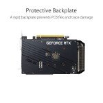 ASUS Dual GeForce RTX™ 3050 V2 OC Edition Graphics Card (PCIe 4.0, 8GB GDDR6, HDMI 2.1, DisplayPort 1.4a)