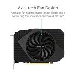 ASUS Phoenix NVIDIA GeForce RTX 3060 V2 Gaming Graphics Card- PCIe 4.0, 12GB GDDR6, HDMI, DisplayPort 1.4a, Axial-tech Fan Design, Protective Backplate, Dual ball fan bearings, Auto-Extreme (Renewed)
