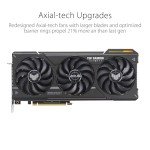 ASUS TUF Gaming GeForce RTX 4070 Super OC Edition Gaming Graphics Card (PCIe 4.0, 12GB GDDR6X, DLSS 3, HDMI 2.1a, DisplayPort 1.4a)