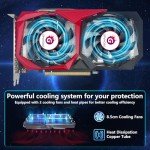 GPVHOSO RTX 2060 Super Graphics Card 8GB GDDR6 256Bit Video Card with Ray Tracing for PC Gaming, PCI Express x 16 3.0 HDMI Display Port DVI Dual Fans, Supports Up to 8K