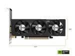 GIGABYTE GeForce RTX 4060 OC Low Profile 8G Graphics Card, 3X WINDFORCE Fans, 8GB 128-bit GDDR6, GV-N4060OC-8GL Video Card