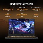 ASUS TUF 15.6 i7 RTX 4070 Premium Gaming Laptop, 15.6" FHD 1920 * 1080 144Hz, Intel i7-13620H (Beats Intel i9-12900), NVIDIA GeForce RTX 4070, 64GB DDR5, 2TB SSD, RGB Backlit Keyboard, Windows 11 Pro