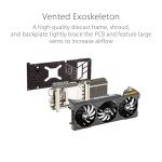 ASUS TUF Gaming NVIDIA GeForce RTX™ 4070 Ti OC Edition Gaming Graphics Card (PCIe 4.0, 12GB GDDR6X, HDMI 2.1a, DisplayPort 1.4a), TUF-RTX4070TI-O12G-GAMING