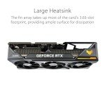 ASUS TUF Gaming NVIDIA GeForce RTX 4080 Super OC Edition Gaming Graphics Card (PCIe 4.0, 16GB GDDR6X, HDMI 2.1a, DisplayPort 1.4a)