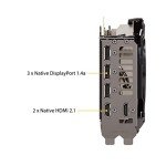 ASUS TUF Gaming NVIDIA GeForce RTX 3080 V2 OC Edition Graphics Card (PCIe 4.0, 10GB GDDR6X, LHR, HDMI 2.1, DisplayPort 1.4a, Dual Ball Bearings, Military-Grade Certification, GPU Tweak II) (Renewed)
