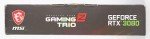 MSI GeForce RTX 3080 Gaming Z Trio 10G LHR Gaming Graphics Card - NVIDIA RTX 3080 LHR, GPU 1830 MHz, 10 GB GDDR6X Memory, Black