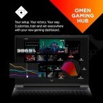 HP Victus 15.6 Ryzen 5 RTX 4050 Gaming Laptop, 15.6" FHD 144Hz, AMD Ryzen 5 8645HS (Beats Intel i7-1355U & Intel i5-14400F), NVIDIA GeForce RTX 4050, 64GB DDR5 RAM, 2TB SSD, Backlit KB, W11H