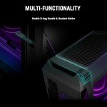 ASUS ROG Strix G16CH i7 RTX4070 Gaming Desktop, Intel i7-13700KF, NVIDIA GeForce RTX 4070, 32GB RAM, 2TB SSD, Wi-Fi 6, HDMI, RJ-45, Windows 11 Pro, Grey + with Machenike Mechanical Keyboard