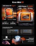 Dual LAN Ryzen 7 Mini Gaming PC 16GB 512GB