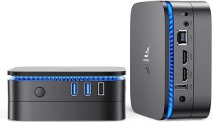 KAMRUI Mini PC 16GB DDR RAM, 1TB M.2 SSD Desktop Computers, Alder Lake N95(up to 3.4 GHz) Micro Computer Support 4K UHD/HDMI 2.0/LAN/Dual-Band WiFi for Home Server