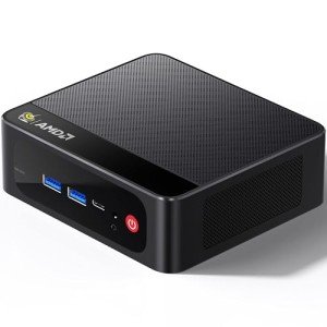 Beelink Mini PC SER5 Pro 5850U, AMD Ryzen 7 5850U(Up to 4.4GHz), 16GB DDR4 1TB M.2 PCIe3.0 SSD High-Performance Mini Computers, Support 4k Triple Display/ WiFi6/ BT5.2/ 1000Mbps LAN Home/Office