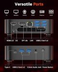 Dual LAN Ryzen 7 Mini Gaming PC 16GB 512GB