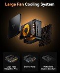 KAMRUI Mini PC with AMD Ryzen 7 PRO 5875U, 16GB DDR4 512GB M.2 SSD Mini Computer, Mini Gaming PC with USB Type-C, Desktop Computer Supports Triple 4K Display, WiFi 6, BT 5.2