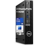 Dell OptiPlex 7020 MFF Mini PC 7000 Micro Form Factor Business Desktop Computer, Intel Hexa-Core i5-12500T (Beat i7-11700T), 16GB DDR5 RAM, 512GB PCIe SSD, WiFi6E, 2 DisplayPort + HDMI, Windows 11 Pro