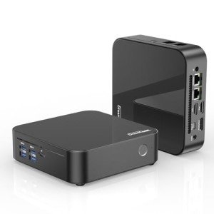 DreamQuest Mini PC Windows 11 Pro Preloaded, Intel N150 (up to 3.6GHz) Mini Desktop Computers 16GB DDR4 512GB SSD, USB C, DP, HDMI, USB 3.2, Dual LAN,WiFi, Bluetooth, Support 4K 60Hz, Support Linux