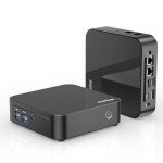 DreamQuest Mini PC Windows 11 Pro Preloaded, Intel N150 (up to 3.6GHz) Mini Desktop Computers 16GB DDR4 512GB SSD, USB C, DP, HDMI, USB 3.2, Dual LAN,WiFi, Bluetooth, Support 4K 60Hz, Support Linux
