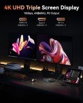 KAMRUI Mini PC with AMD Ryzen 7 PRO 5875U, 16GB DDR4 512GB M.2 SSD Mini Computer, Mini Gaming PC with USB Type-C, Desktop Computer Supports Triple 4K Display, WiFi 6, BT 5.2