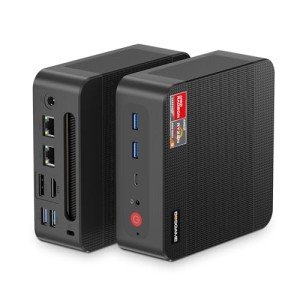 BOSGAME P3 Gaming Mini PC, AMD Ryzen 6900HX Processor Mini Computer(8Cores/16Threads, up to 4.9GHz) 32GB DDR5, 1TB M.2 SSD, Triple Display Desktop PC, Pre-in Windows 11 Pro, Dual LAN, WiFi 6E, BT 5.2
