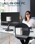 KAMRUI GK3PLUS Mini PC, 16GB DDR4 1TB M.2 SSD Micro Pc, 12th Gen Alder Lake-N95(up to 3.40GHz) Mini Desktop Computers, Support 2xHDMI+VGA 4K Triple Display for School/Home/Office