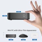 DreamQuest Mini PC Windows 11 Pro Preloaded, Intel N150 (up to 3.6GHz) Mini Desktop Computers 16GB DDR4 512GB SSD, USB C, DP, HDMI, USB 3.2, Dual LAN,WiFi, Bluetooth, Support 4K 60Hz, Support Linux