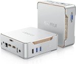 KAMRUI GK3PLUS Mini PC, 16GB DDR4 1TB M.2 SSD Micro Pc, 12th Gen Alder Lake-N95(up to 3.40GHz) Mini Desktop Computers, Support 2xHDMI+VGA 4K Triple Display for School/Home/Office