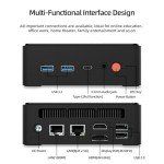 Mini PC, Intel 12th Alder Lake N100 (up to 3.4GHz), 16GB DDR4 RAM 512GB M.2 SSD Dual LAN, Mini Desktop Computers Windows 11, 4K Triple Display, Type-C, WiFi 6, BT 5.2, Micro PC for Home Office